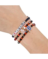 Foco Detroit Tigers Friendship Bracelet, Set of 3