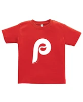Soft as a Grape Toddler Red/Gray Philadelphia Phillies Cooperstown Collection T-Shirt, Set of 2