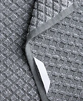 Martha Stewart Honeycomb Chambray Textured Cotton Kitchen Towel Set