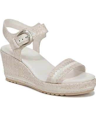 Naturalizer Women's Stella Open Round Toe Wedge Sandals