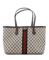 Pre-Owned Balenciaga Medium x Gucci The Hacker Project Tote Bb Coated Canvas