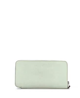 Pre-Owned Hermes Long Azap Zip Around Wallet Silk'in Epsom