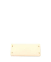 Pre-Owned Hermes Kelly 28 Handbag Light Epsom with Gold Hardware