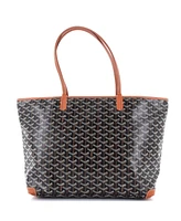 Pre-Owned Goyard Mm Artois Tote Coated Canvas