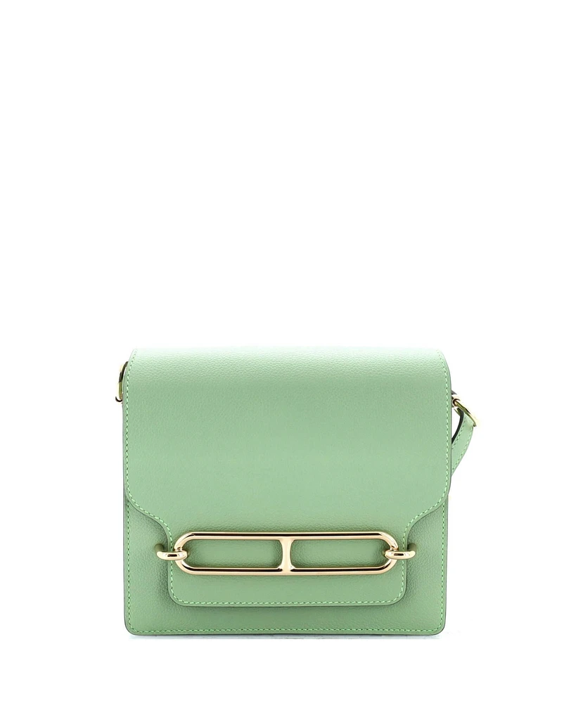 Pre-Owned Hermes 18 Roulis Bag Evercolor