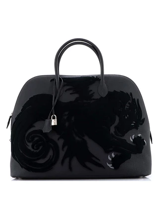 Pre-Owned Hermes Bolide 1923 Chimeres Dragon Bag Togo