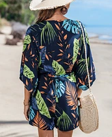 Cupshe Women's Neon Heat Tropical Romper