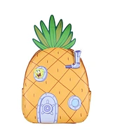 SpongeBob Squarepants Mini Backpack Pineapple Bikini Bottom 3D Design Purse Bag