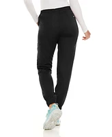 Medichic Women's Seven Pocket Cargo Scrub Pants Joggers with 4-Way Stretch