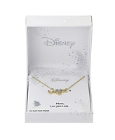 Disney Cubic Zirconia Mickey Mouse Mom Necklace