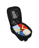 Pokemon Pikachu Running Black 17" Large Travel Backpack