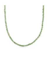 The Lovery Peridot Bead Necklace 14K Gold