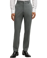 Boss by Hugo Boss Men's Micro-Patterned Stretch Cloth Slim-Fit Suit