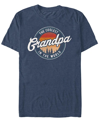 Fifth Sun Men's Coolest Grandpa Short Sleeve T-Shirt