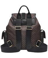 Calvin Klein Elora Nylon Mini Signature Front Buckle Backpack