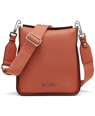 Calvin Klein Fay Small Adjustable Crossbody with Magnetic Top Closure