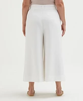 Ella Rafaella Plus Wide Culotte Pants