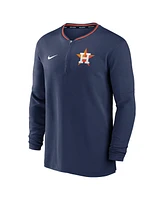 Nike Men's Navy Houston Astros Authentic Collection Performance Half-Zip Top