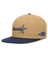 Nike Men's Gold Houston Astros True Performance Fitted Hat