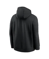 Nike Men's Black San Francisco Giants Logo Club Fleece Pullover Hoodie