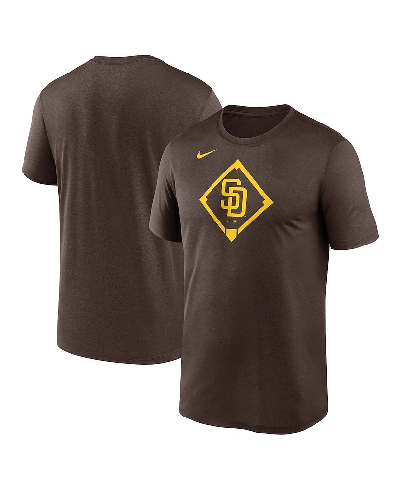Nike Men's Brown San Diego Padres Icon Legend Performance T-Shirt