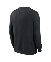 Nike Men's Black Cincinnati Reds Pullover Sweatshirt