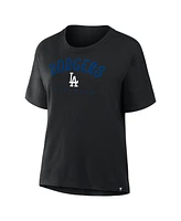 Fanatics Women's Black Los Angeles Dodgers Home Run Legacy T-Shirt