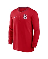 Nike Men's Red St. Louis Cardinals Authentic Collection Performance Half-Zip Top