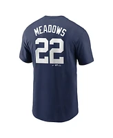 Nike Men's Parker Meadows Navy Detroit Tigers Fuse Name Number T-Shirt