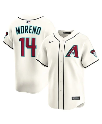 Nike Men's Gabriel Moreno Cream Arizona Diamondbacks Alternate Limited Player Jersey