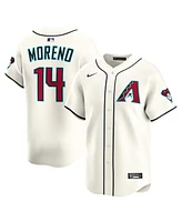 Nike Men's Gabriel Moreno Cream Arizona Diamondbacks Alternate Limited Player Jersey