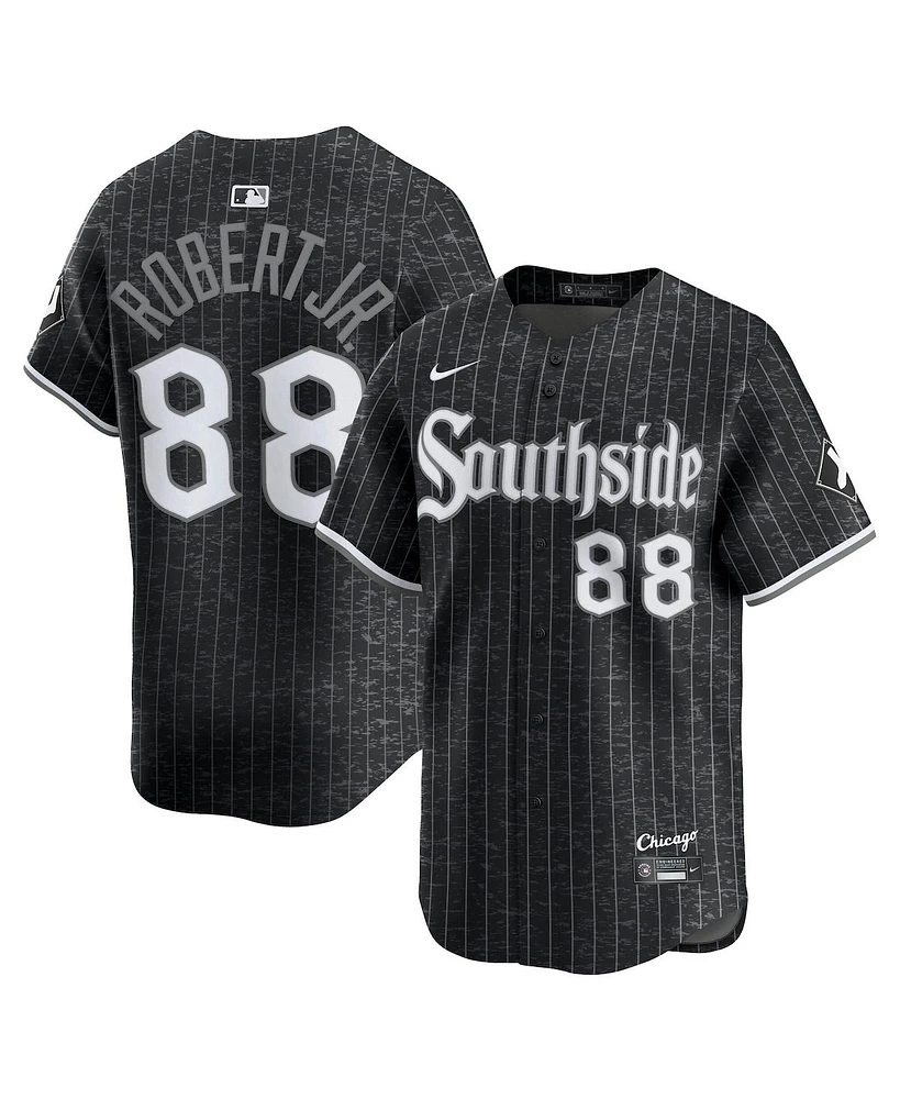 Nike Men's Luis Robert Jr. Black Chicago White Sox City Connect Limited Player Jersey
