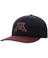 Top of the World Men's Black Minnesota Golden Gophers Reflex Fitted Hat
