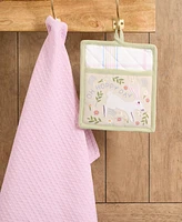 Design Imports Oh Hoppy Day Potholder Dishtowel, Set of 2