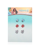 Disney Moana 3-Pair Stud Earring Set