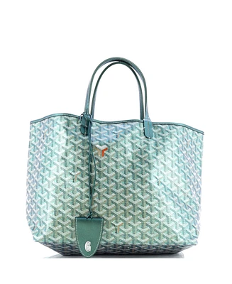 Pre-Owned Goyard Pm Saint Louis Tote Iridescent Coated Canvas
