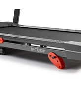 Sunny Health & Fitness Active 300 Smart Manual Incline Treadmill with WiFi & Bluetooth