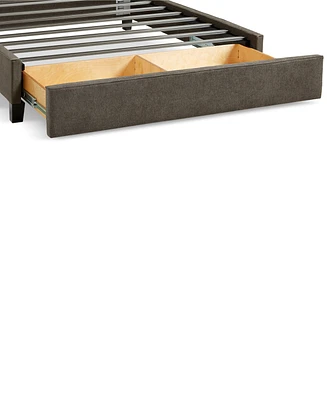 Upholstered Caprice Granite California King Storage Base - Caprice