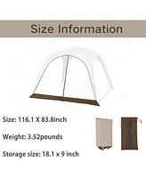 Naturehike Cloud Boundar Tpu Door Curtain — Tent Accessory for Camping Sun Shelter
