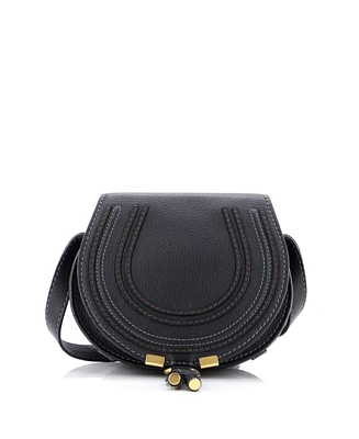 Pre-Owned Chloe Mini Marcie Crossbody Bag Leather