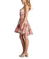 Tadashi Shoji Women's Scout Floral Print Mini Dress