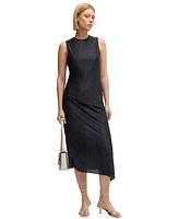 Boss by Hugo Women's Layered Effect Plisse Dress