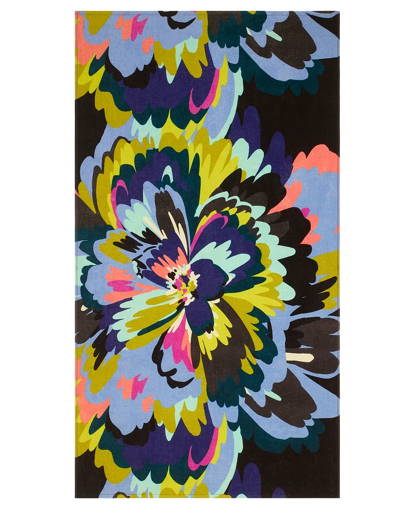 Nicole Miller Bright Bloom Beach Towel, 36" x 68"