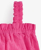 First Impressions Baby Girls Clip-Dot Cotton Tank Sunsuit, Exclusively at Macy's