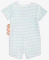 First Impressions Baby Boys Octopus Graphic Striped Sunsuit, Exclusively at Macy's