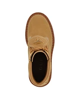 Guess Women's Leavey Logo Lug Sole Combat Boots