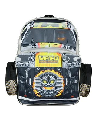 Monster Jam Backpack Max-d Maximum Destruction Truck 3D Character School Book Bag