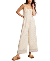Lucky Brand Women's Cotton Printed Gauzy Jumpsuit