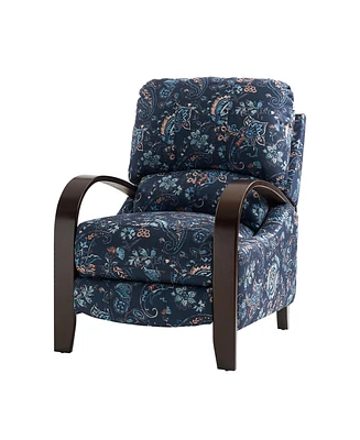 Rita Floral Upholstered Standard Manual Recliner