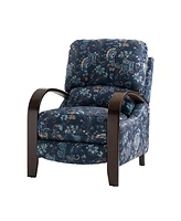 Rita Floral Upholstered Standard Manual Recliner